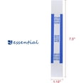 thumbnail image 2 of 100 Pack Currency Straps Bill Wrappers Money Bands Self Adhesive ABA Standard Blue 100 Denomination, 2 of 4
