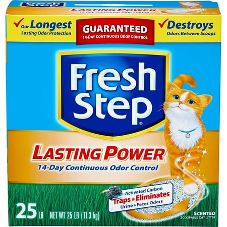 UPC 044600309507 product image for Fresh Step Lasting Power Scented Scoopable Cat Litter, 25 Pounds | upcitemdb.com