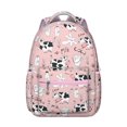 thumbnail image 1 of Rustic Farmhouse Student Backpack with Highland Cow Pattern Waterproof, Scratch-Resistant Durable Composite Oxford Cloth, Comfortable Adjustable Straps, Perfect for Student and Cow Lovers, 1 of 6