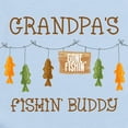 thumbnail image 2 of CafePress - Gone Fishing Line Grandpa Infant Bodysuit - Baby Light Bodysuit, Size Newborn - 24 Months, 2 of 4