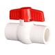 thumbnail image 5 of Válvula de bola de PVC con manija en T, válvula de cierre de agua, accesorio de tubería, accesorios de plomería para blanco 25mm, 5 of 9