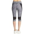 thumbnail image 2 of Calvin Klein Womens Space Dyed Capri Leggings;Small, 2 of 2