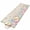 Blue Beige, variant on Easter Eggs 2'x6' Runner Rugs for Hallway Kitchen Bedside Non Slip Washable, Spring Daisy Eucalyptus Leaves Rustic Burlap Entryway Rug Runners with Rubber Backing, Long Carpet Runner for Laundry Room