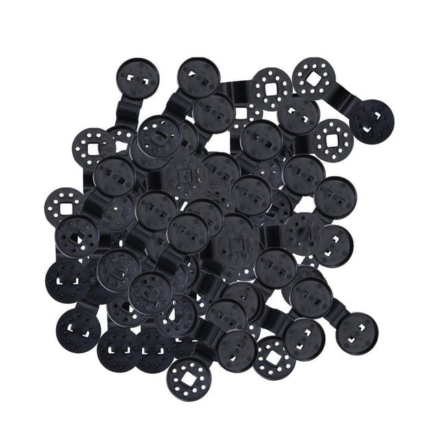 100x Clips de tela para sombra, empuñaduras de bloqueo, clips de tela para sombra, clips para malla de sombra resistentes , clips de gancho para