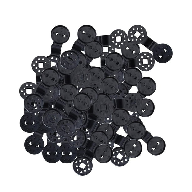 100x Clips de tela de sombra Clips de tela de sombra Clips de tela de sombra Abrazadera de toldo a prueba de viento Clips de lona de patio Clips de