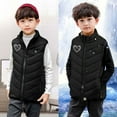 thumbnail image 5 of Mikilon 4-14 Years Boy's and Girl's Heated Vest, Rechargeable Lightweight Heating Vest Warming for Hunting, 5 of 7