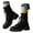 Black, variant on Mostsola Combat Boots Womens Lug Sole Ankle Boots Lace up High Top Elastic Sock Shoes