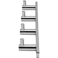 thumbnail image 5 of Brushed Nickel Wall Mounted 4 Prong Robe / Towel Hook, 5 of 7