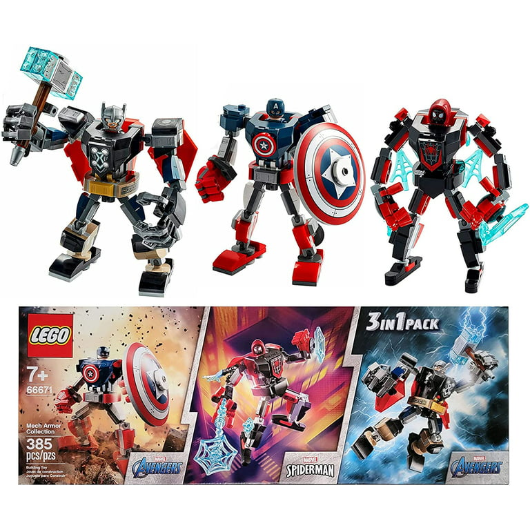 LEGO Super Heroes Marvel Tri-Pack: Thor, Captain America, & Spiderman