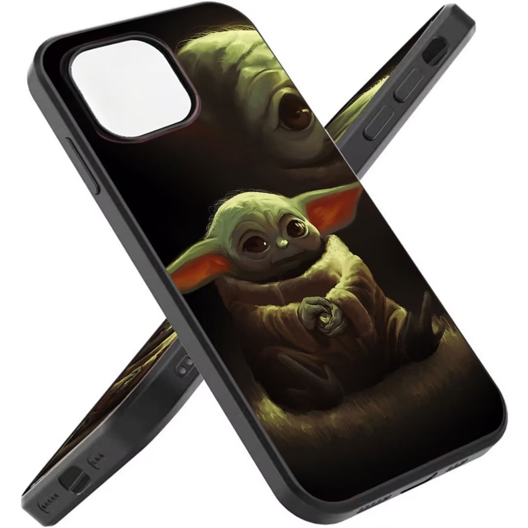StarWarsBabyYoda Compatible with iPhone 14 (6.1 inch) Phone Case AS