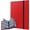 Red, variant on Homotte Trading Cards Binder 9 Pocket, 360 Side Loading Card Holder Organizer Album, Premium Collection for Baseball Cards, Football Cards, TCG Cards(Black)