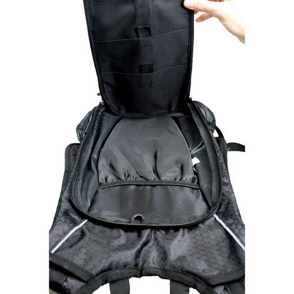 Life Gear Black Mini Safety Back Pack with Adjustable Straps - image 4 of 6