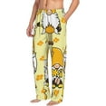 thumbnail image 2 of Balery Garden Honeybee Gnomes print Men's Pajama Pants,Ultra Lightweight Pjs,Lounge Pant-Small, 2 of 9