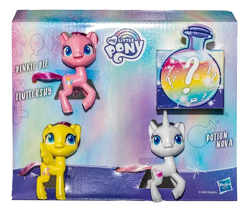 My Little Pony Pack Pinkie Pie, Fluttershy Y Potion Nova