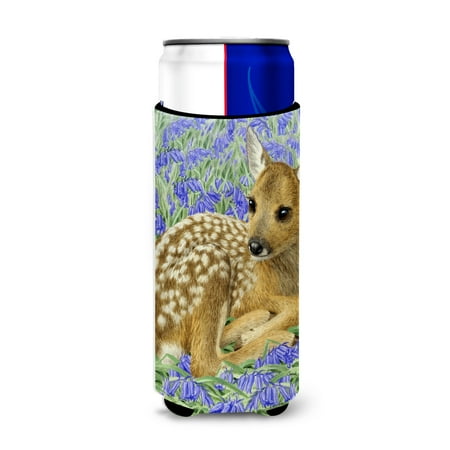 

Carolines Treasures ASA2082MUK Deer Fawn Ultra Beverage Insulators for slim cans Slim Can multicolor