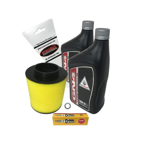 Cyclemax Tune Up Kit for 1997-2006 Honda TRX 250 with 10W-30 Oil