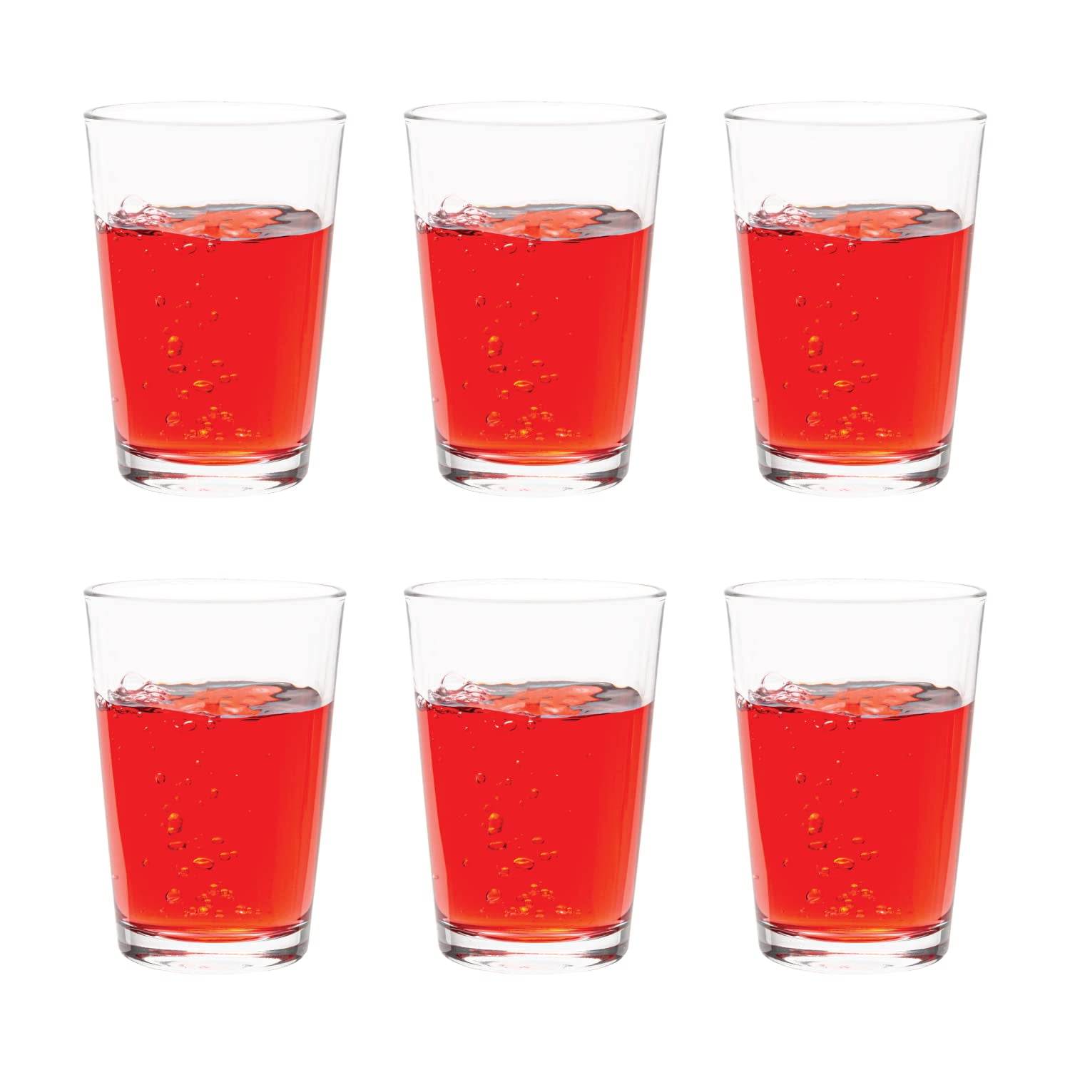Mfacoy Small Juice Glasses Set of 6, 5.5-ounce Glass Cups, Heavy Base Juice  Glass, Small Drinking Gl…See more Mfacoy Small Juice Glasses Set of 6