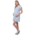 thumbnail image 1 of Vestido para Embarazo Casual Frescura en algodón Almacenes Mario Color Gris Talla Unitalla, 1 of 3