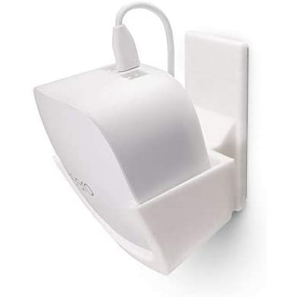 Brainwavz Screwless Wall Mount Compatible with Eero Mesh WiFi Holder, Tilted for Max Reception, Custom Design (NOT
