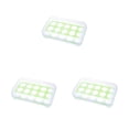 thumbnail image 1 of Caja de almacenamiento de huevos Injueey de 15 rejillas Organizador de plástico apilable, 1 of 6