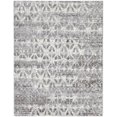 thumbnail image 1 of Amer Tapis CAM590233 2 Pi. x 3 Pi. 3 Po. Tapis Transitionnel Tissé à la Machine, Argent, 1 of 1