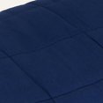 Weighted blanket blue 235x290 cm 15 kg fabric