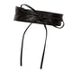 thumbnail image 4 of Cinturón ancho elegante de cuero sintético, cintura flexible y cómoda. Negro, 4 of 4