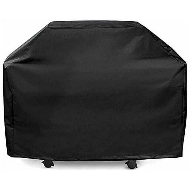 Funda para barbacoa de gas kueatily, funda protectora para plancha impermeable 210D, funda protectora para barbacoa XL, correa ajustable, adecuada para la mayoría de parrillas (145 x 61 x 117 cm)
