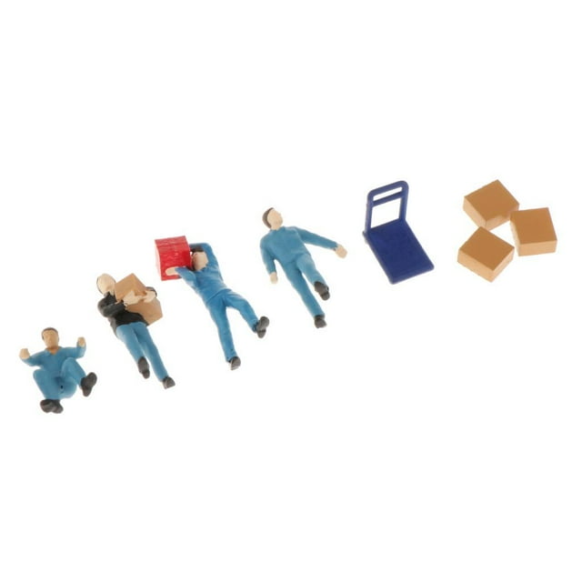 Milaget 1:64 Scénario Petites Figurines Station-Service Aménagement de Bâtiment Accessoire g g