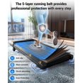 thumbnail image 6 of Under Desk Walking Pad Treadmill for  & Office, 6% Manual Incline, 0.6-3.8 MPH Walking Speed, 300 lb Capacity, App & Remote Control, 6 of 6