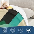 thumbnail image 4 of Yayeee Throw Blanket for Couch Soft Warm 60" x 80" Sofa Chair Bed Decoration, Geometric Sun, 4 of 7