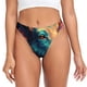 thumbnail image 1 of Balery Colorful Flower Goat Tangas de Algodón para Mujer con Estampado – Ropa Interior Sexy, Transpirable, G-string-X-Small, 1 of 6