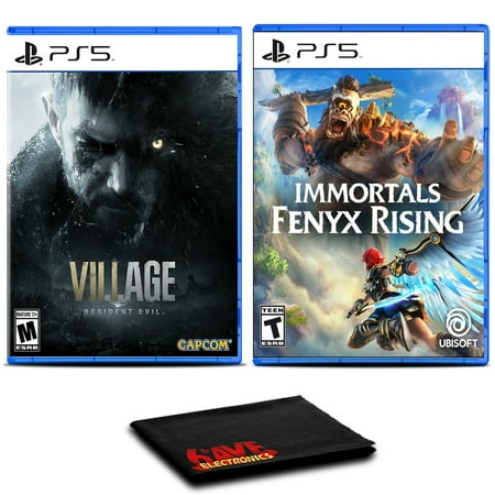 Resident Evil Village and Immortals Fenyx Rising - Two Games For PS5