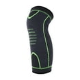 thumbnail image 1 of Unique Bargains 1 Pc Fluorescent Lines Knee Pads Small Gray Black, 1 of 6