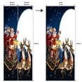 thumbnail image 4 of Vaidha Door Sticker Christmas Snowman 3D Sticker Door Sticker Removable, 4 of 5