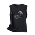 thumbnail image 4 of Aloohaidyvio Tank Tops for Women,Women's Summer Beach Print Basic Tank Tops 2024 Round Neck Soft Casual Loose Sleeveless Shirts, 4 of 4