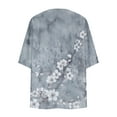 thumbnail image 5 of Frostluinai Floral Cardigans for Women Boho Chiffon Cardigans Open Front 3/4 Sleeve Kimono Cover Up Plus Size Flowy Jackets Gifts, 5 of 5