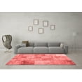 thumbnail image 3 of Ahgly Company Indoor Rectangle Patchwork Red Transitional Area Rugs, 3' x 5', 3 of 4