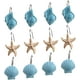 thumbnail image 1 of 12 anillos para cortina de ducha, ganchos decorativos a prueba de herrumbre para baño, toallas, ropa (4 conchas + 4 estrellas de mar + 4 caracolas), 1 of 5