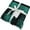 green/black, variant on Blankets - Buffalo Plaid Throw Blanket - Decorative Classic Blanket - Comfortable and Ultra-Soft - Lightweight & Indoor Outdoor Blanket - (Aqua/Ivory)