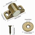 thumbnail image 2 of 4PCS Magnet for Cupboard Door Magnetic Door Latch Magnetic Door Closer with 4 Washers and 12 Screws Magnetic Cupboard Closure for Furniture, Wardrobe, 2 of 5