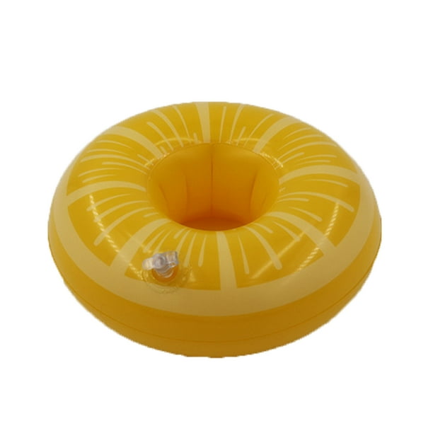 Pool Fruit Shape Inflatable Drink Cup Holders Watermelon Pineapple ...