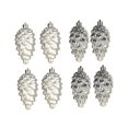 thumbnail image 1 of 8 Pieces Christmas Tree Decorations with Cone Pendant, Christmas Decoration Gold B, 1 of 9