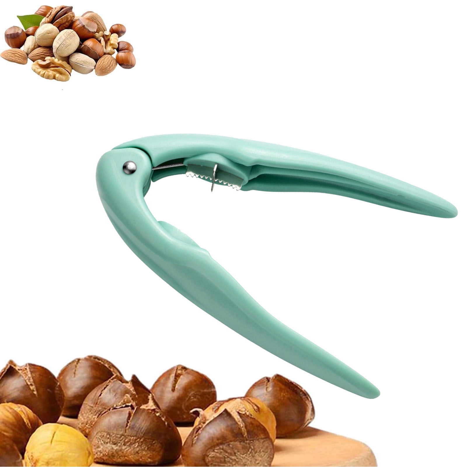 Ouvrez Vos Châtaignes Facilement Avec Ce Décortiqueur Manuel En Acier Inox – Pratique Et Robuste !