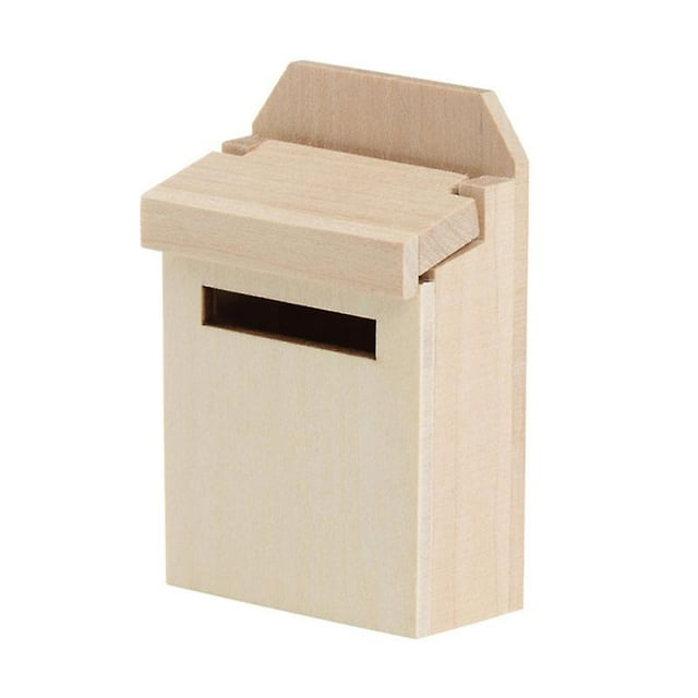 Minimueble de madera Mailbox Mini House modelo Lovely