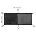 thumbnail image 3 of BELOVING under Desk Cable Management Net Durable for Office Desktop Organizing Closet Black L, 3 of 10