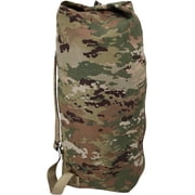 Top Loading Duffel Bag, Nylon Cordura, with Carrying Straps, Sea Bag, Made in USA, OCP Scorpion
