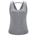 thumbnail image 5 of FUTATA Women Yoga Shirts Workout Tops Activewear Gym Clothes Athletic Casual Open Back Running Sports Tank Tops, 5 of 5