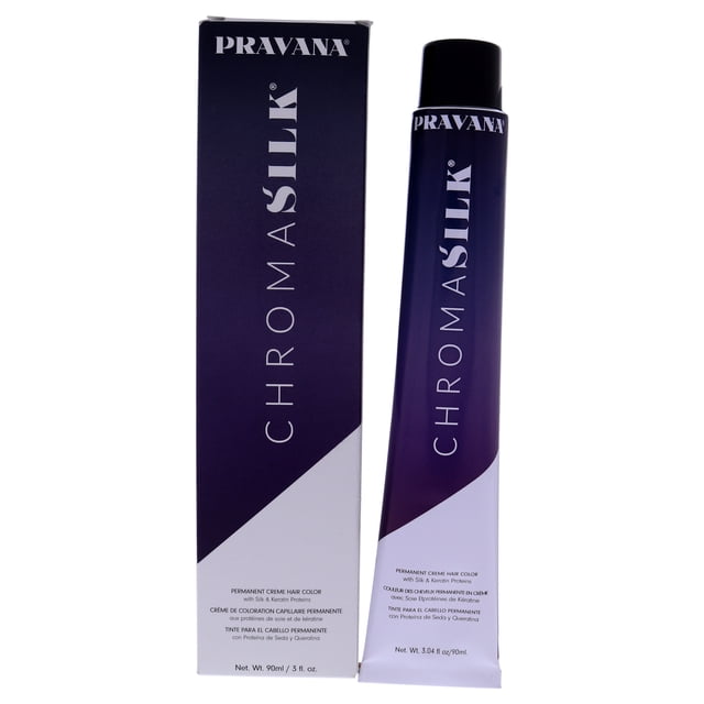 Tinte Para Cabello Pravana ChromaSilk Creme 7.7 Rubio Violeta Claro Unisex 3oz
