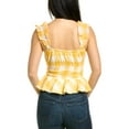 thumbnail image 2 of Saylor womens  Randie Top, s, Yellow, 2 of 3